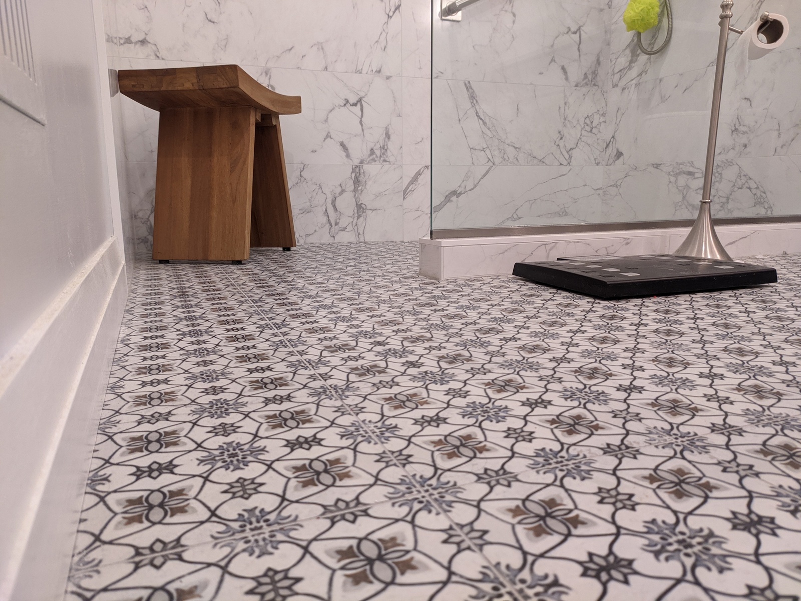 Bathroom tile work